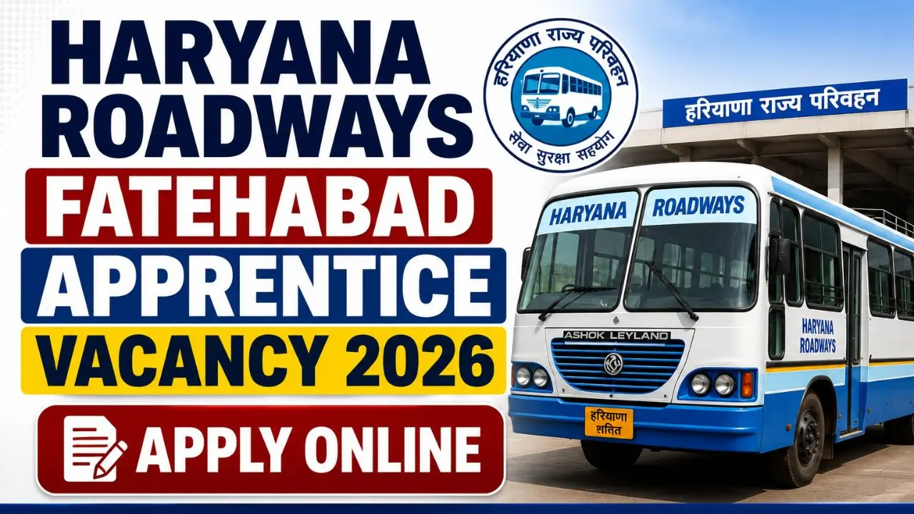 Haryana Roadways Fatehabad Apprentice Bharti 2026