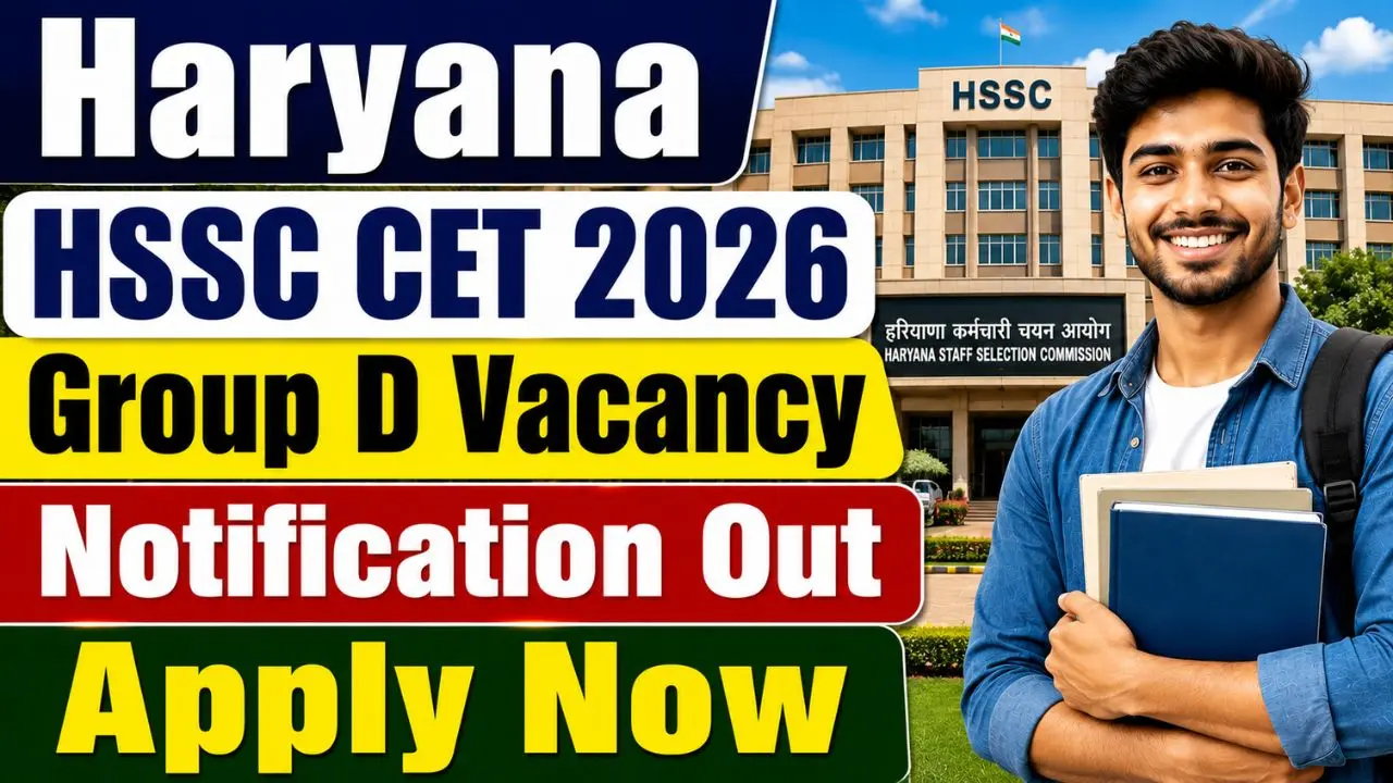 HSSC CET Online Form 2026