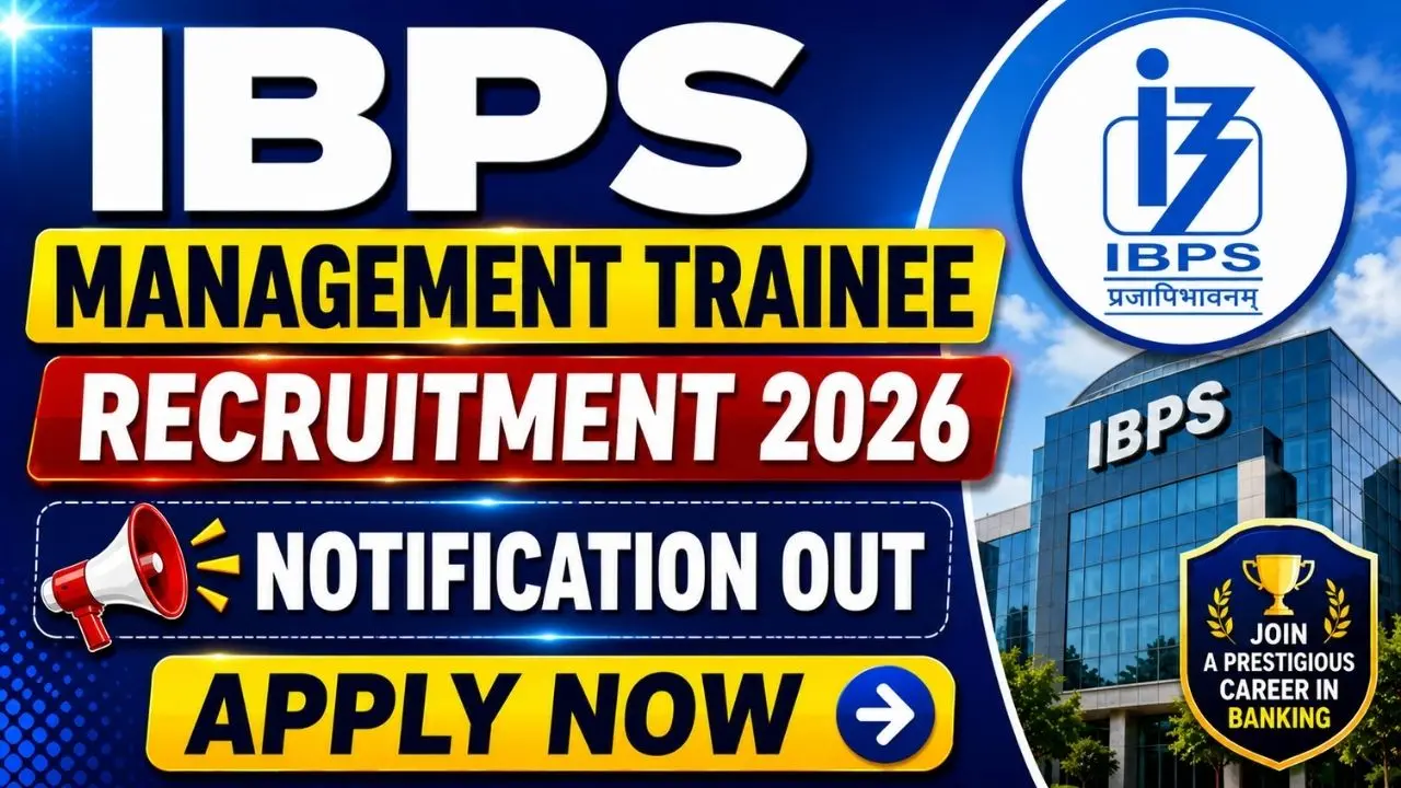 IBPS Management Trainee (MT) Recruitment 2026