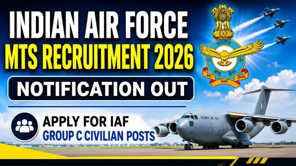 Indian Air Force MTS Recruitment 2026
