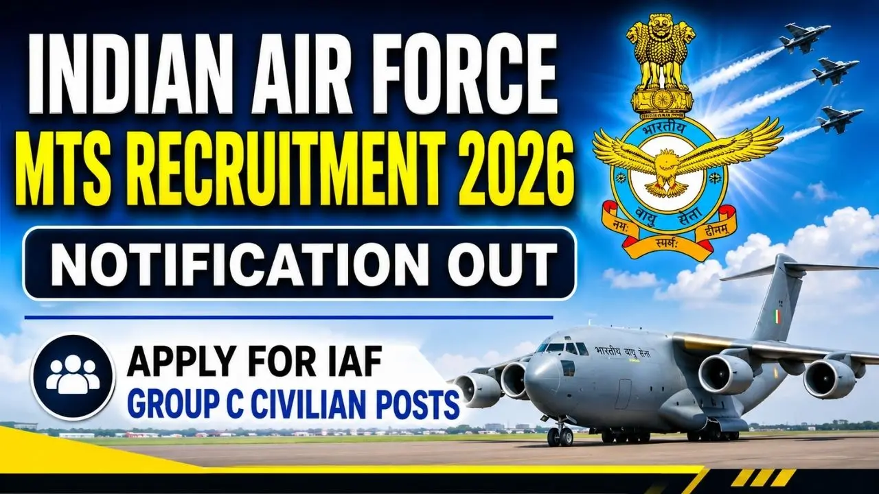 Indian Air Force MTS Recruitment 2026