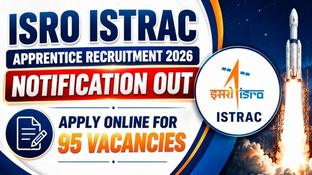 ISRO ISTRAC Apprentices Vacancy 2026