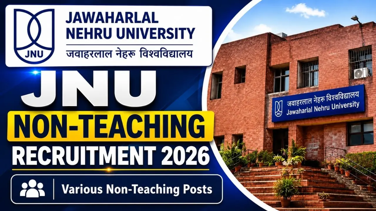 JNU Non Teaching Online Form 2026