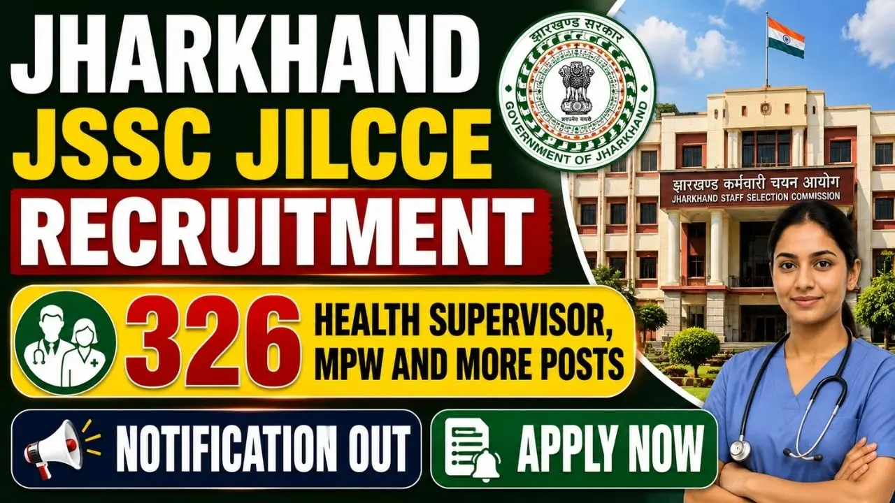 Jharkhand JSSC JILCCE Recruitment 2026