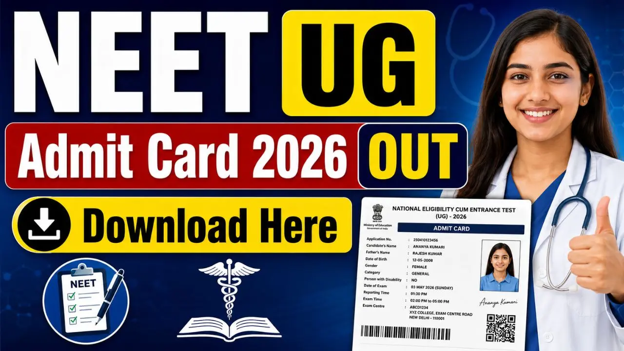 NEET UG Admit Card 2026