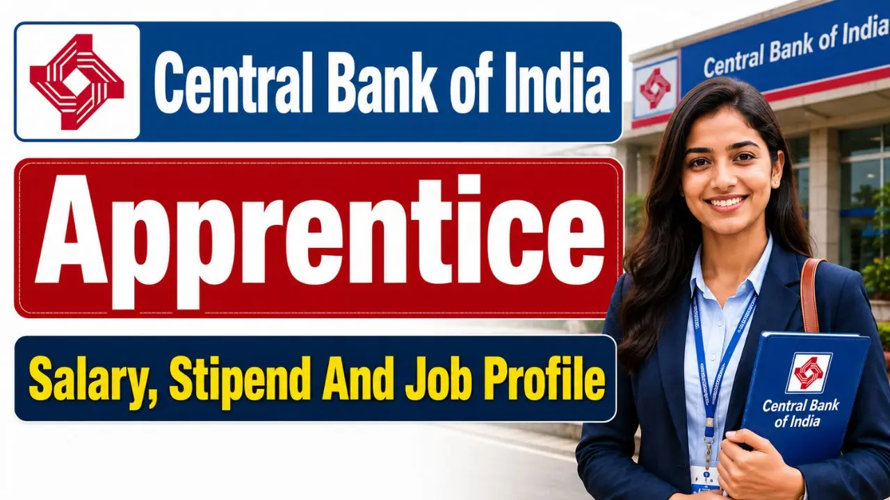 Central Bank of India Apprentice Salary 2026