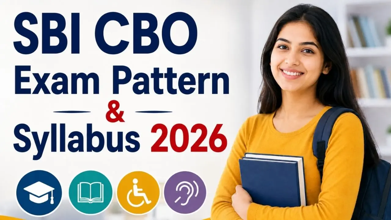SBI CBO Exam Pattern & Syllabus 2026