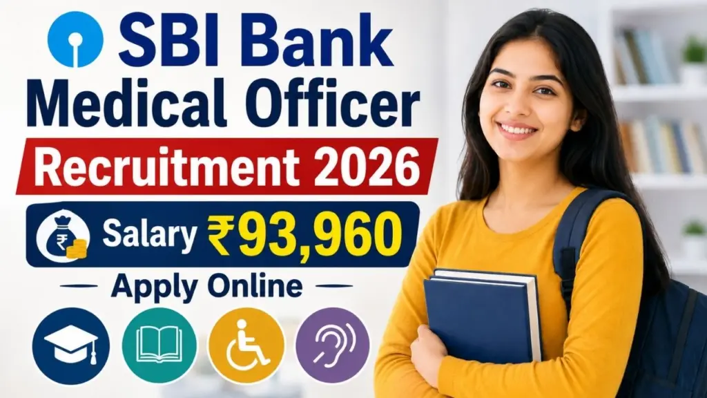 SBI Bank Medical Officer Recruitment 2026