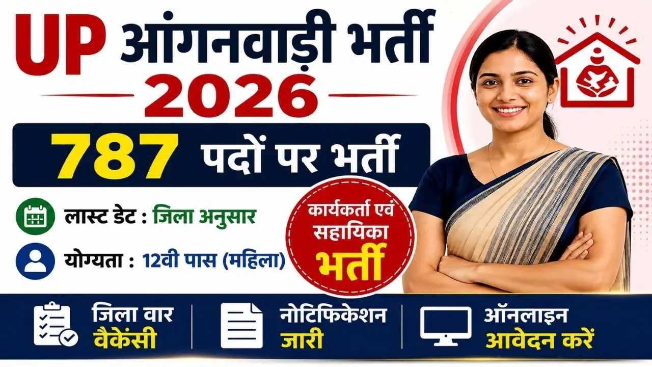 UP Anganwadi Bharti 2026