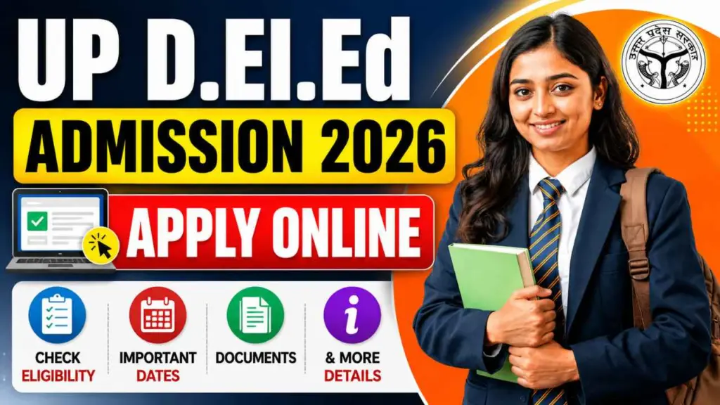 UP D.El.Ed Admission 2026