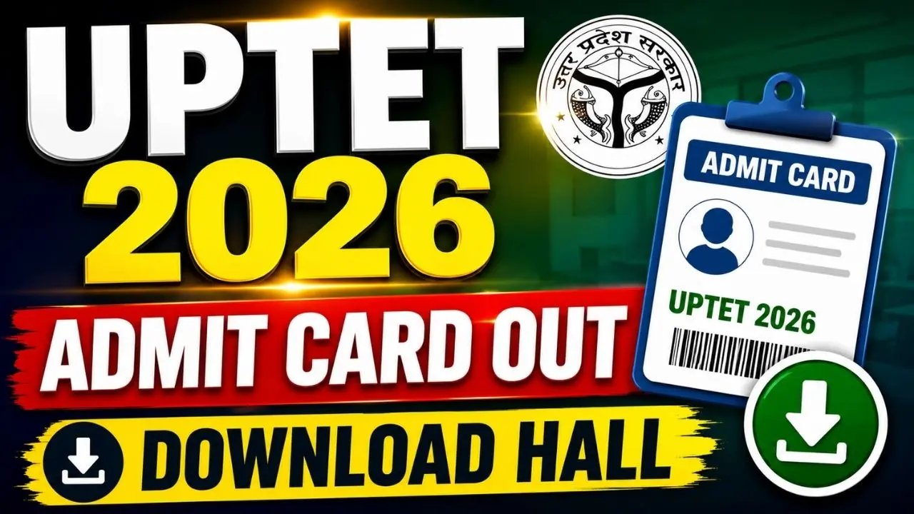 UPTET Admit Card 2026