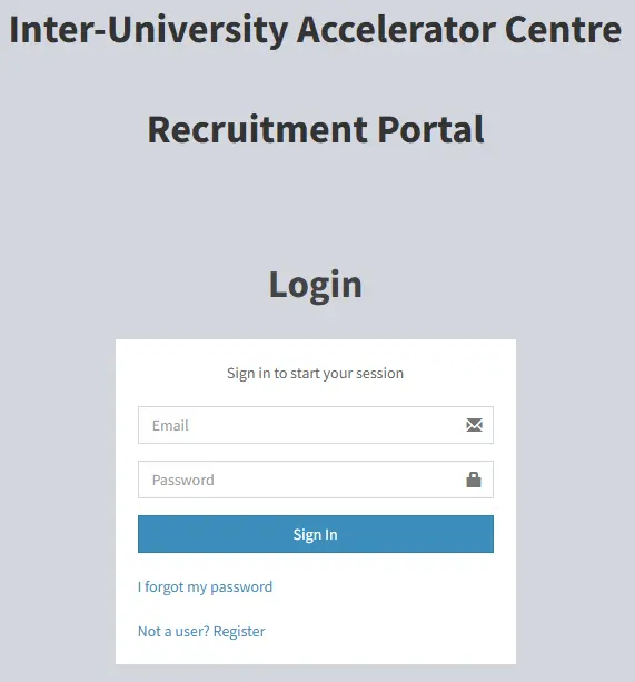 IUAC Various Posts Recruitment 2026
