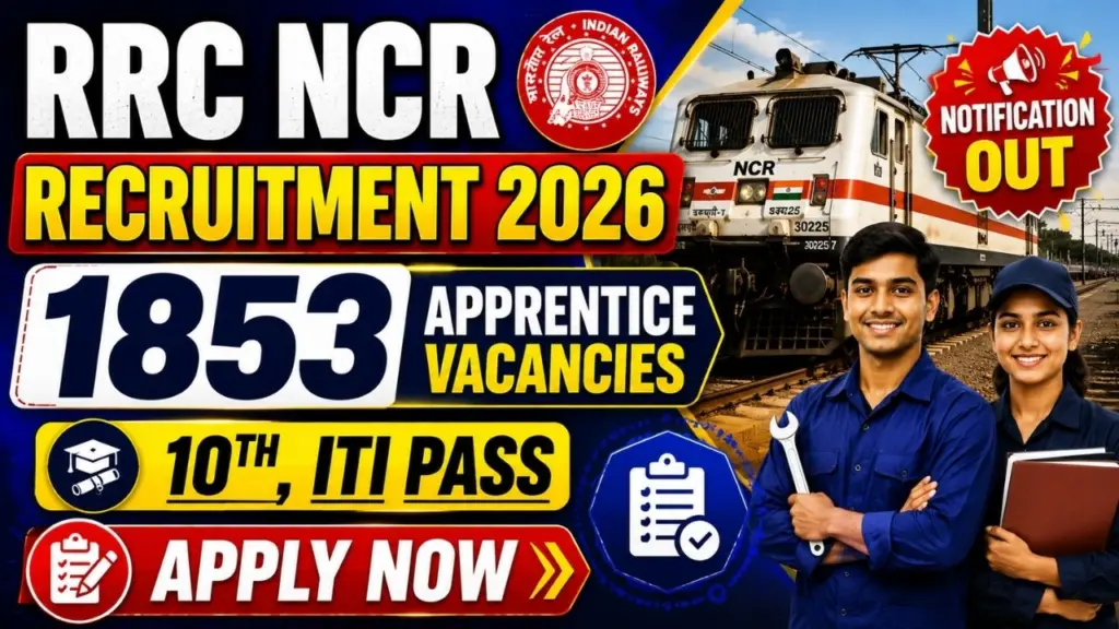RRC NCR Act Apprentice Recruitment 2026