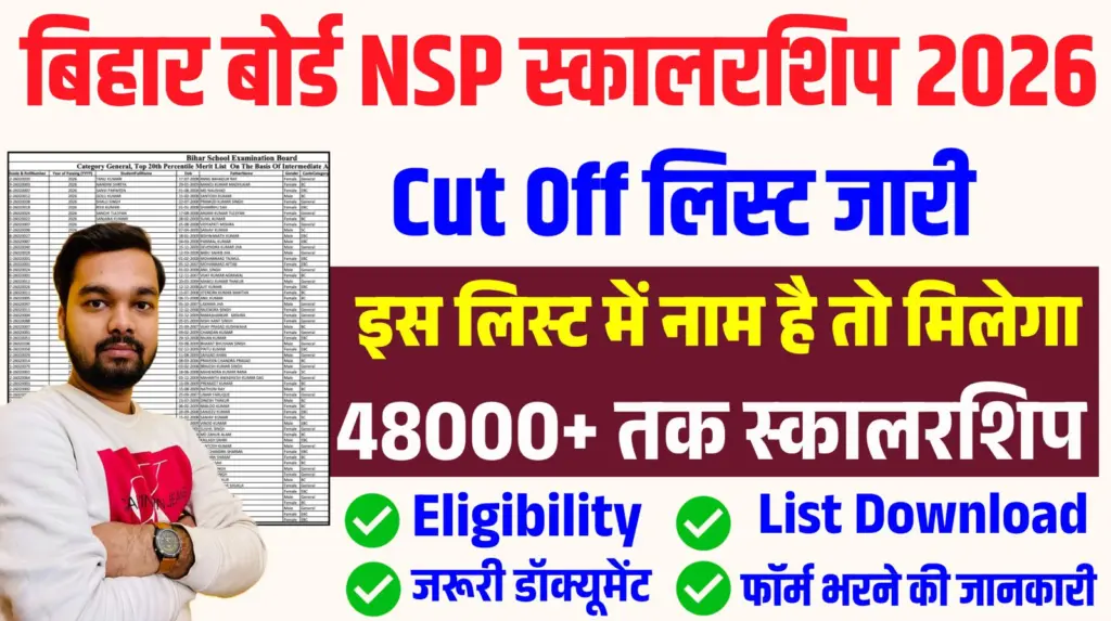 Bihar Board NSP CSS Scholarship 2026