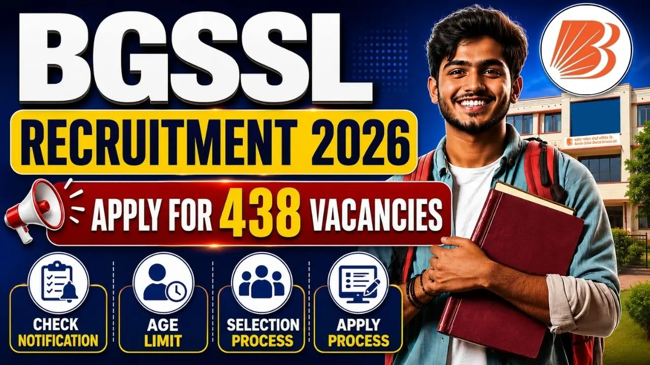 BGSSL Various Posts Recruitment 2026