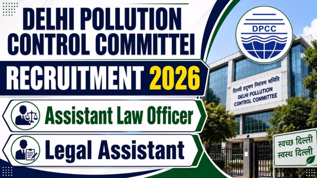 Delhi Pollution Control Committee Recruitment 2026