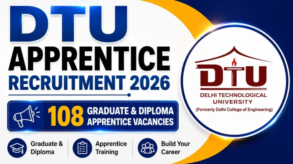 DTU Apprentice Recruitment 2026