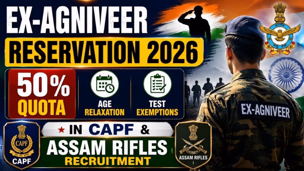 Ex Agniveer Reservation Notification 2026