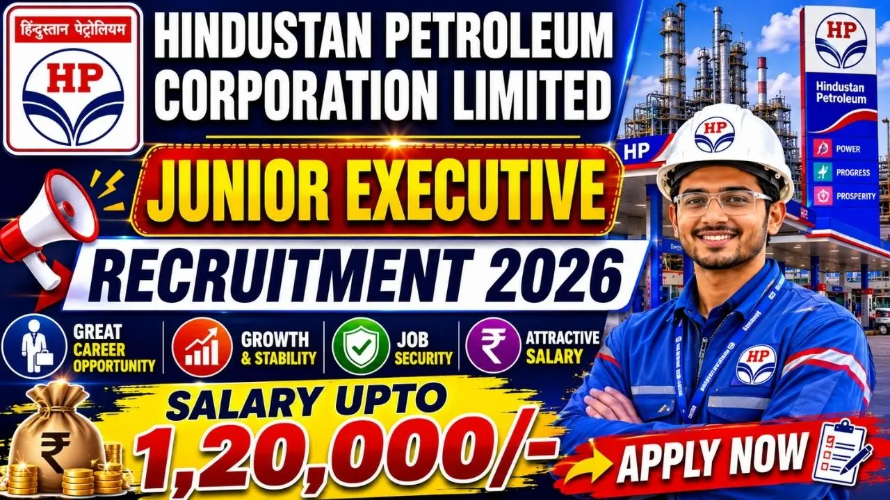 HPCL Junior Executive Recruitment 2026