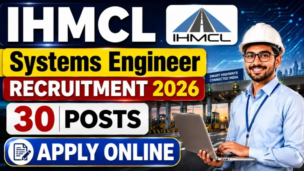 IHMCL Systems Engineer Recruitment 2026