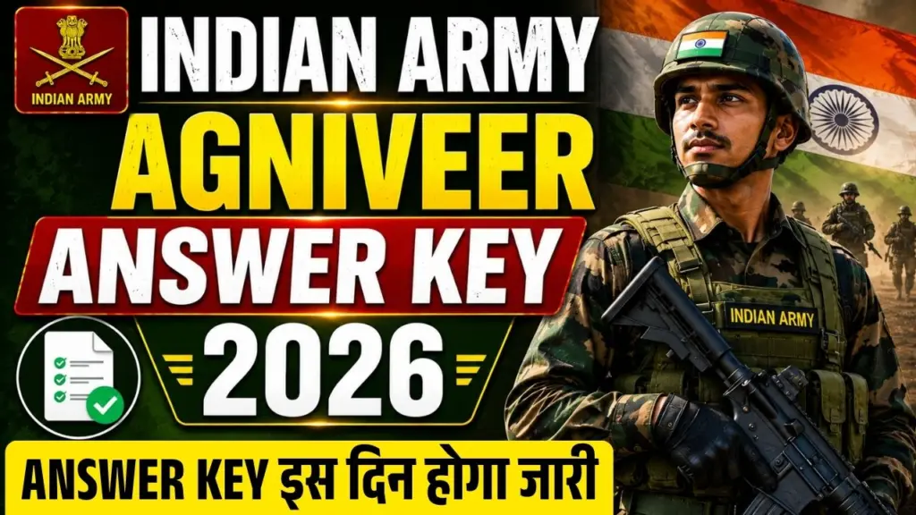 Indian Army Agniveer Answer Key 2026