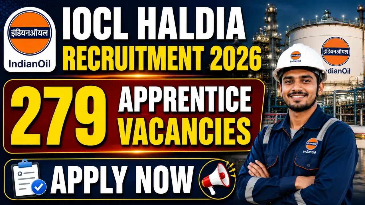IOCL Haldia Apprentice Recruitment 2026