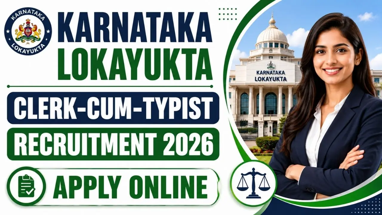 Karnataka Lokayukta Clerk Cum Typist Recruitment 2026
