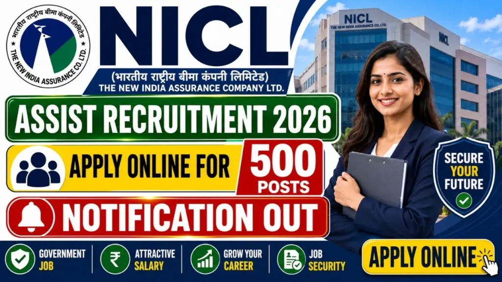 NICL Assistant Recruitment 2026