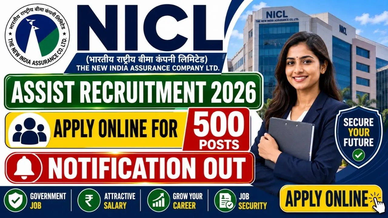 NICL Assistant Recruitment 2026
