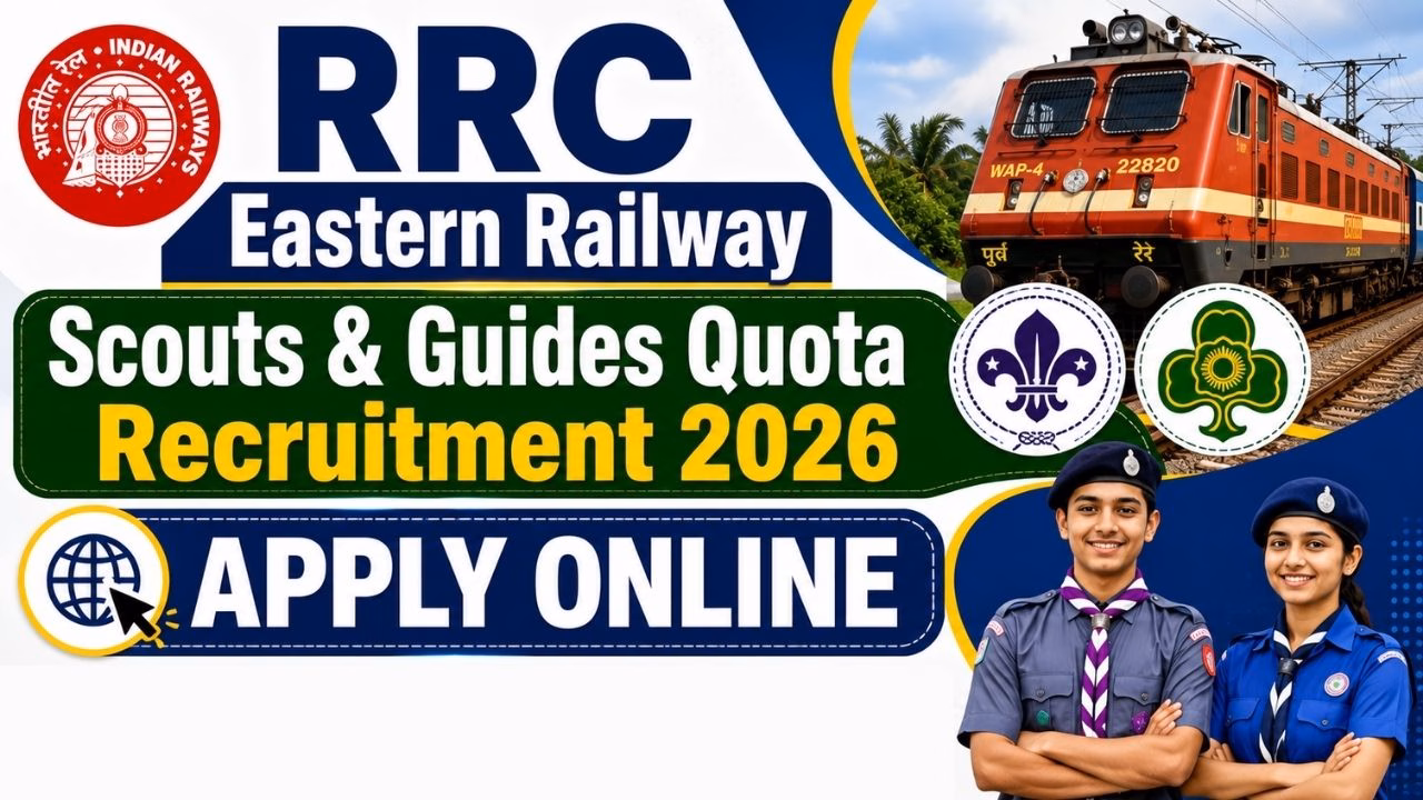 RRC Eastern Railway Scouts & Guides Quota Recruitment 2026