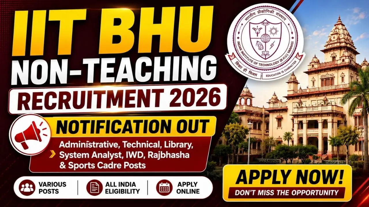 IIT BHU Non Teaching Vacancy 2026
