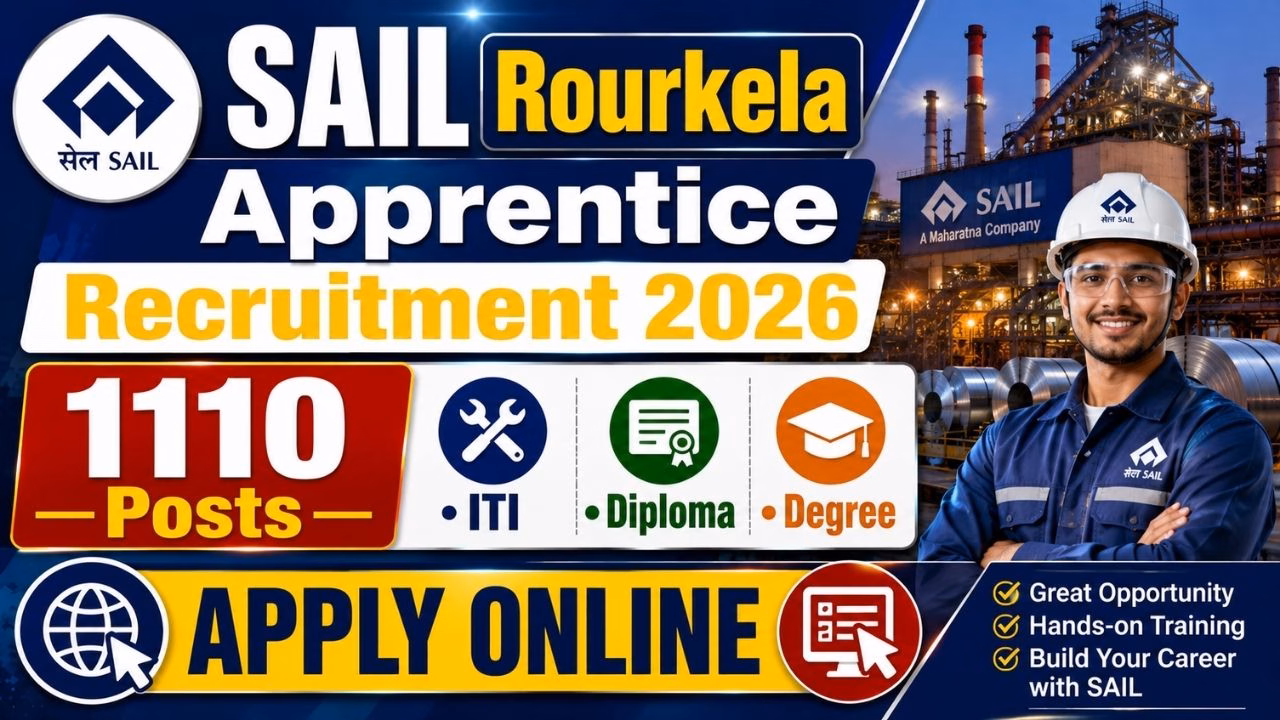 SAIL Rourkela Apprentice Recruitment 2026