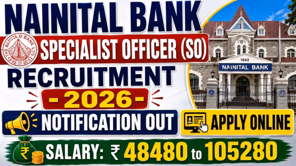 Nainital Bank SO Online Form 2026
