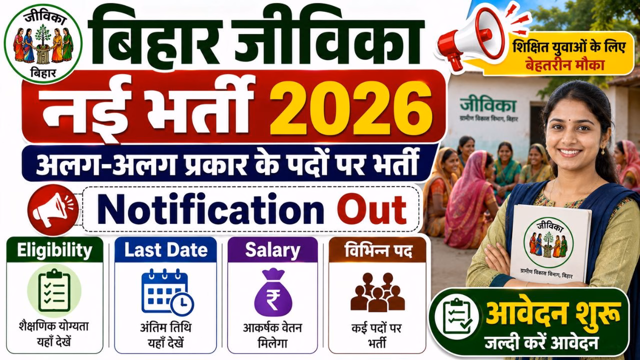 Bihar Jeevika New Recruitment 2026