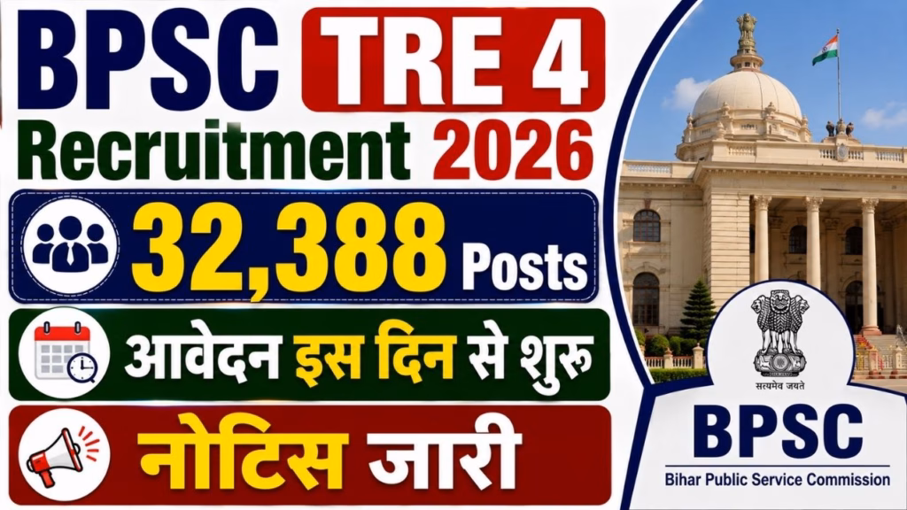 BPSC TRE 4 Recruitment 2026