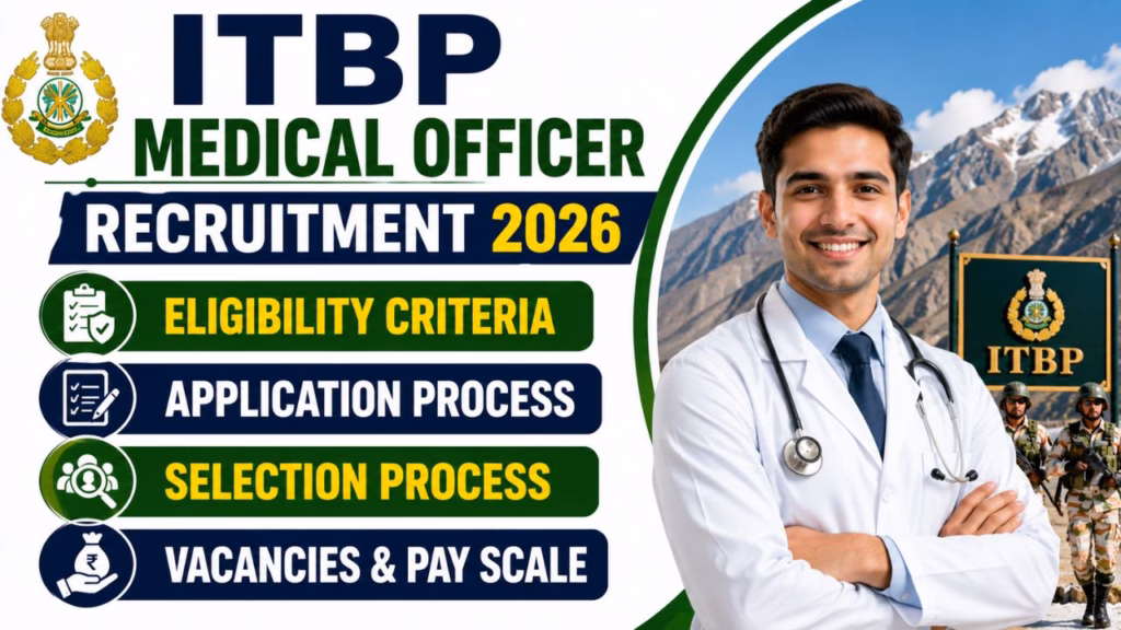 ITBP Medical Officer Recruitment 2026