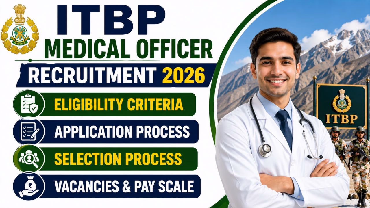 ITBP Medical Officer Recruitment 2026