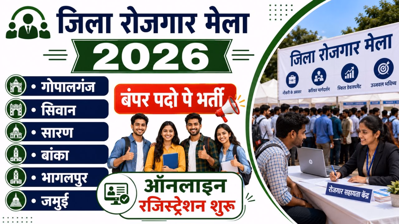 Bihar Jila Rojgar Mela 2026