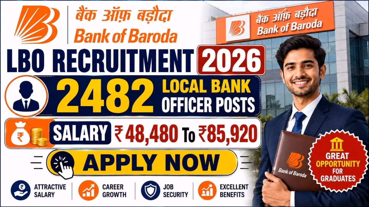 Bank of Baroda LBO Recruitment 2026