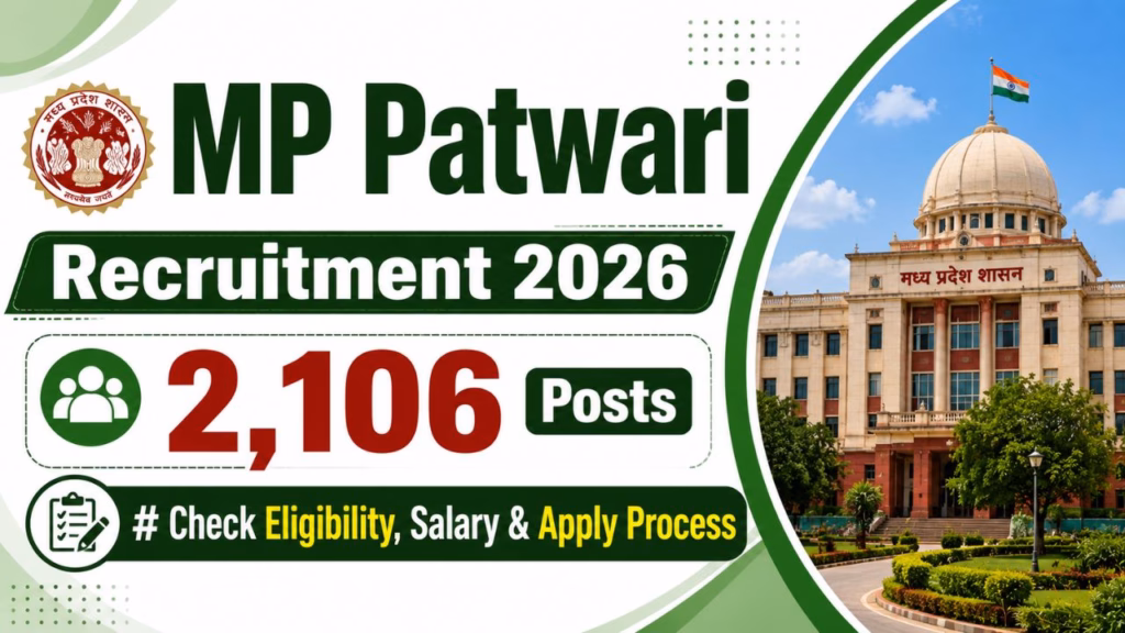 MP Patwari Vacancy 2026