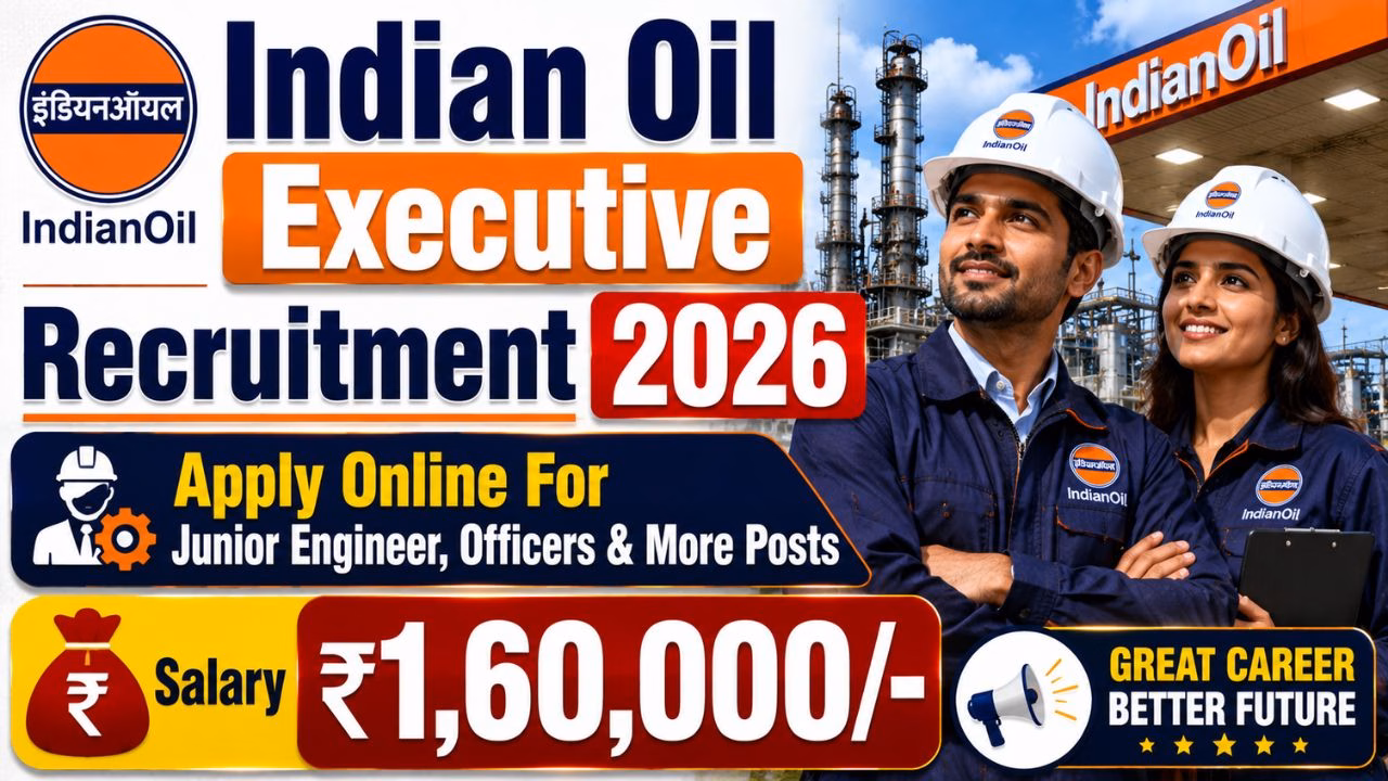 Indian Oil Executive Recruitment 2026