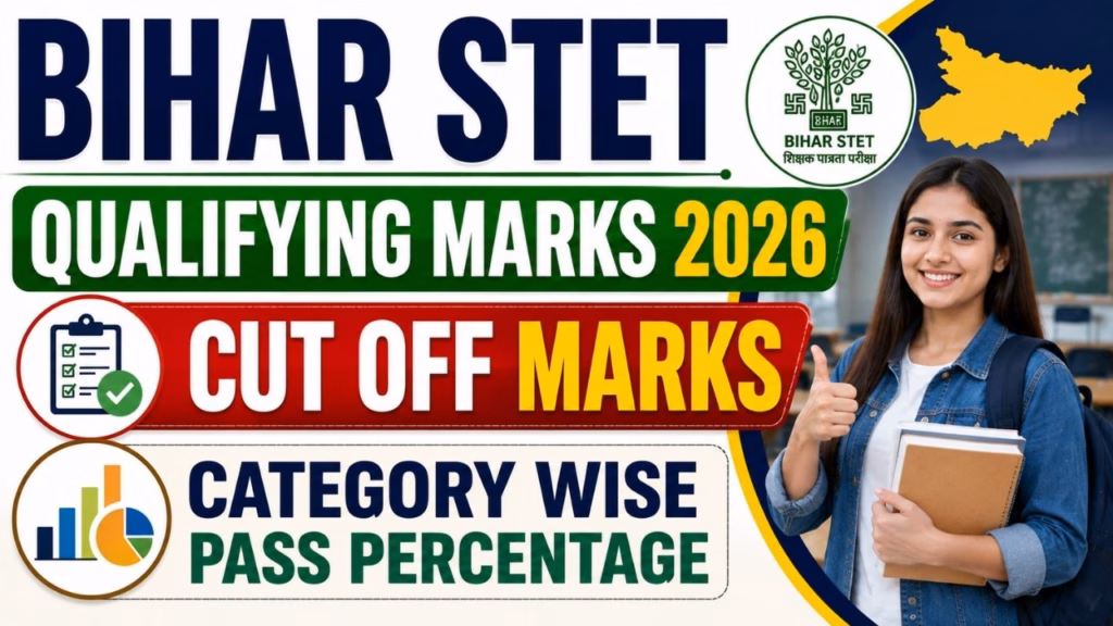 Bihar STET Qualifying Marks 2026