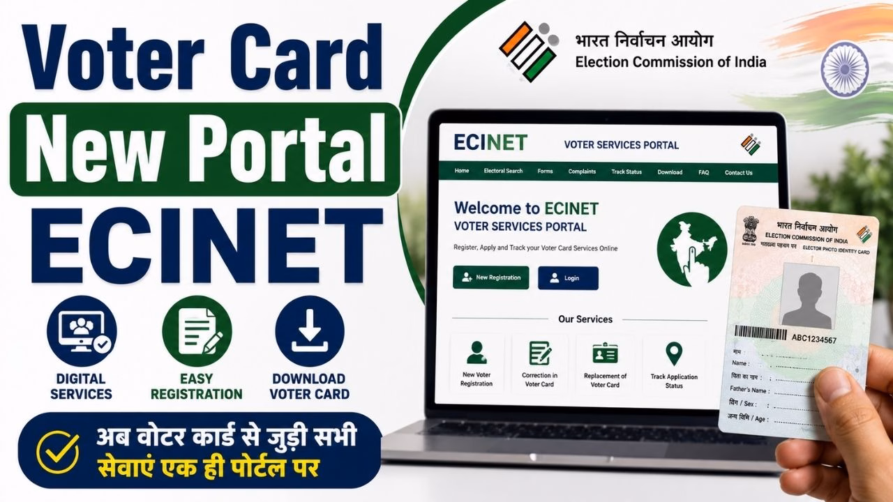 Voter Card New Portal ECINET