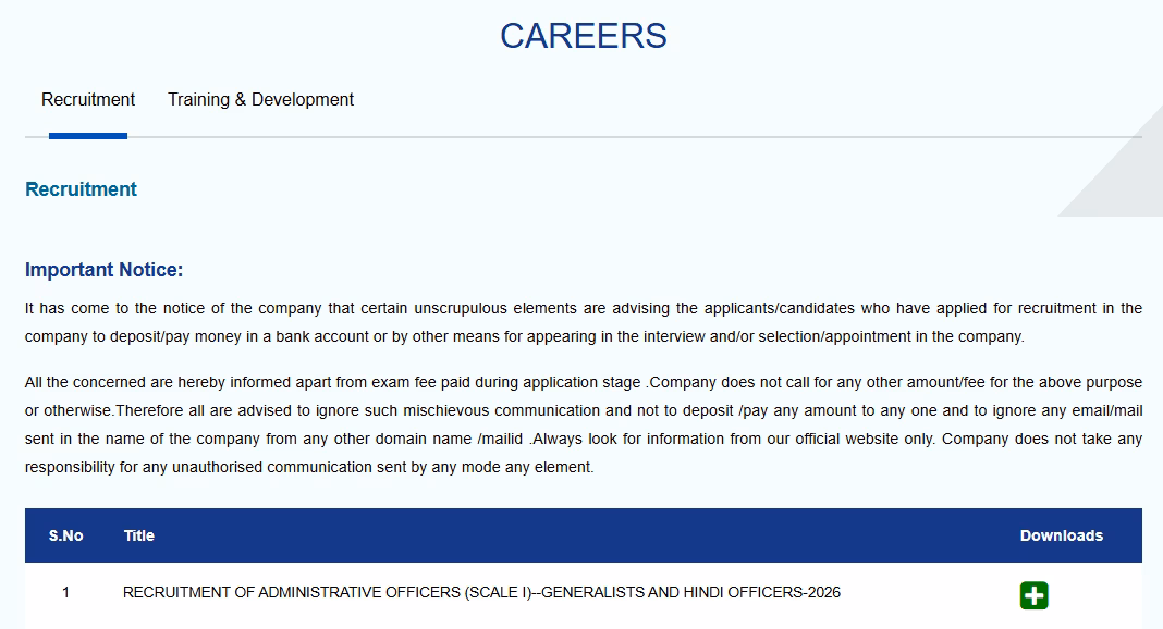 UIIC Administrative Officer (AO) Online Form 2026