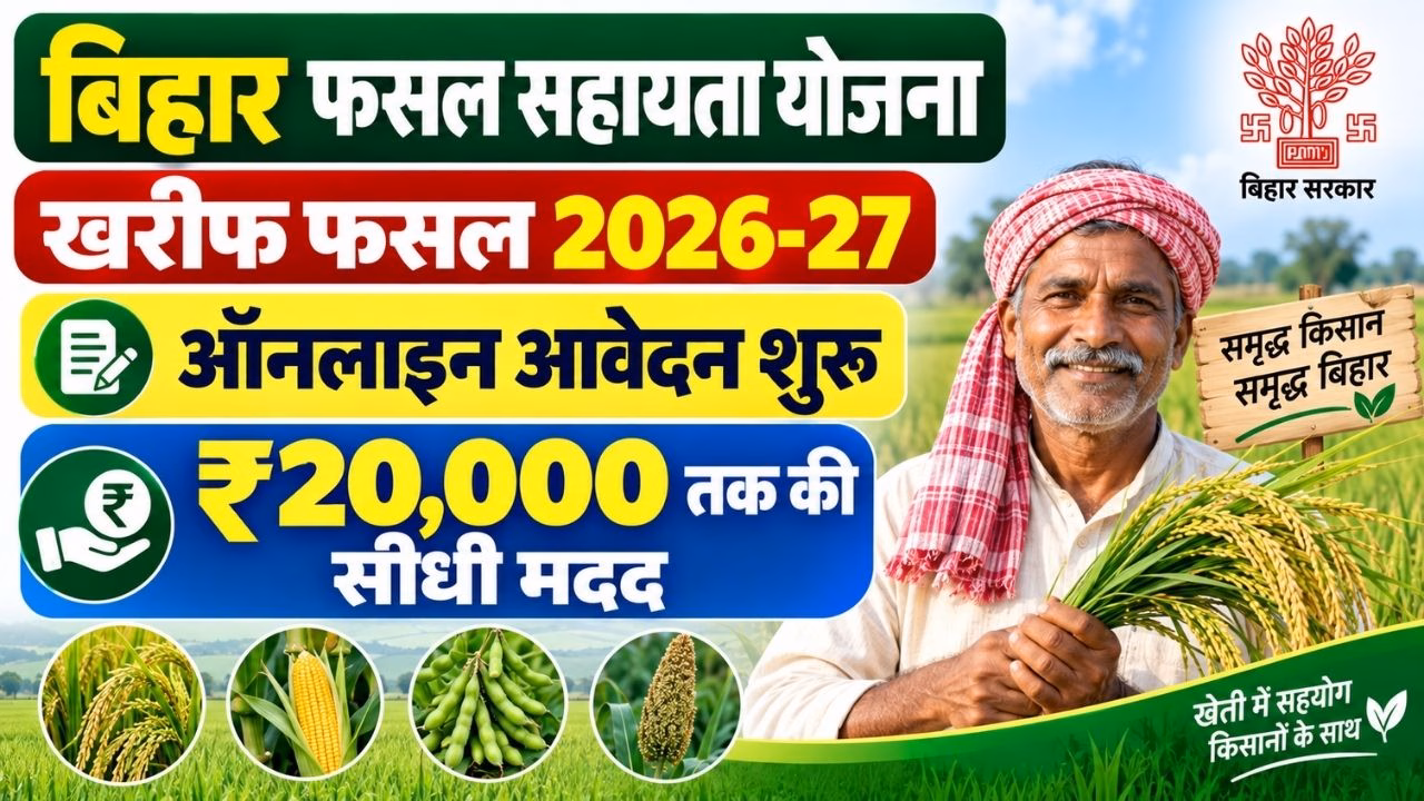 Bihar Fasal Sahayata Yojana Kharif 2026