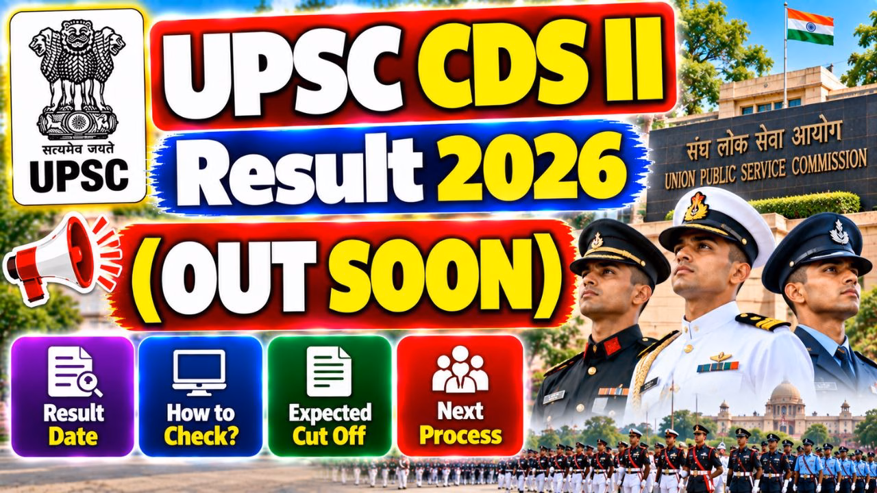 UPSC CDS II Result 2026