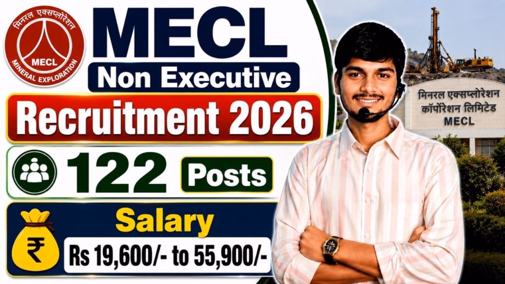 MECL Non Executive Recruitment 2026