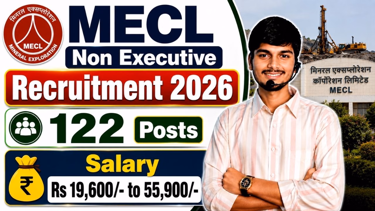 MECL Non Executive Recruitment 2026
