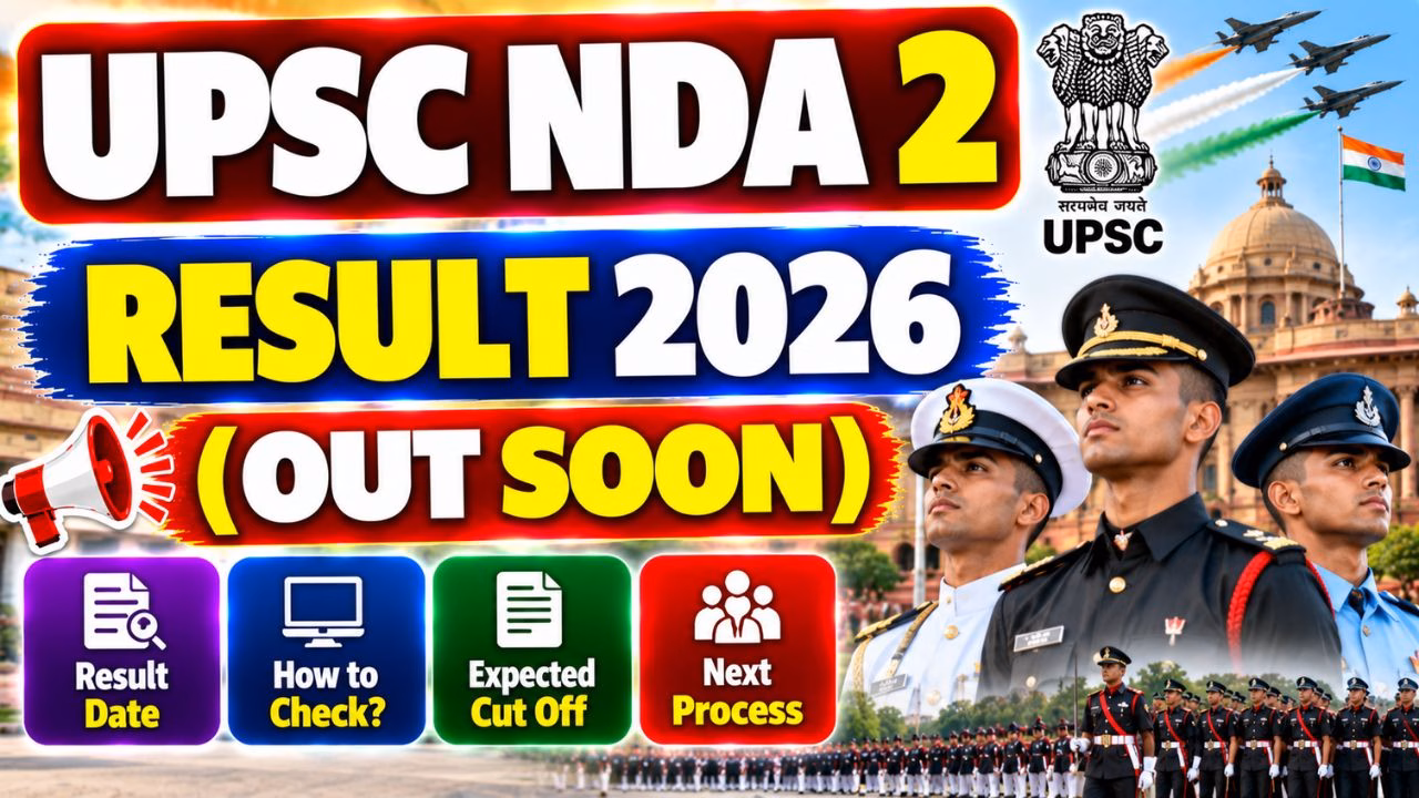 UPSC NDA & NA II Result 2026