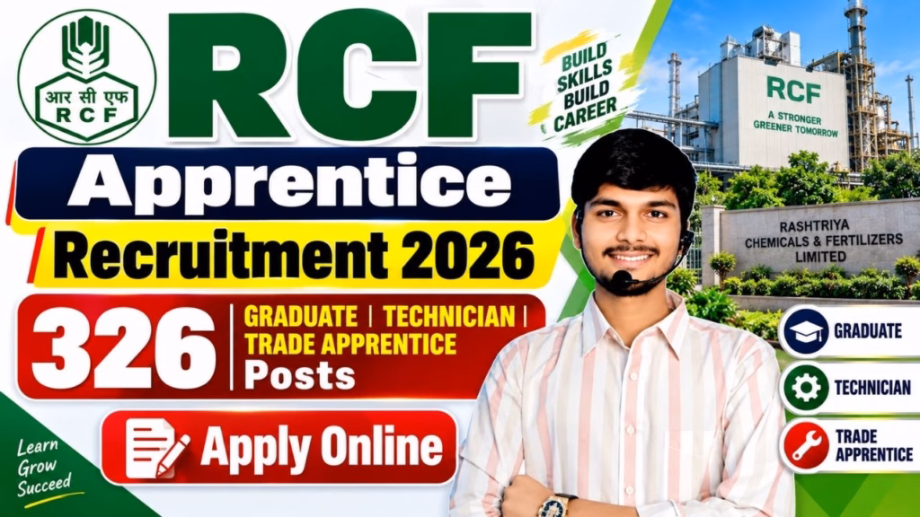 RCF Apprentice Online Form 2026